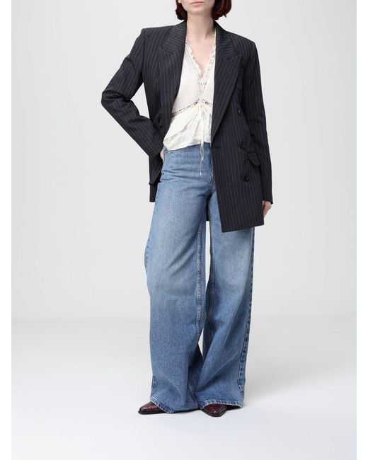 Jeans Lemony De Denim Isabel Marant de color Blue