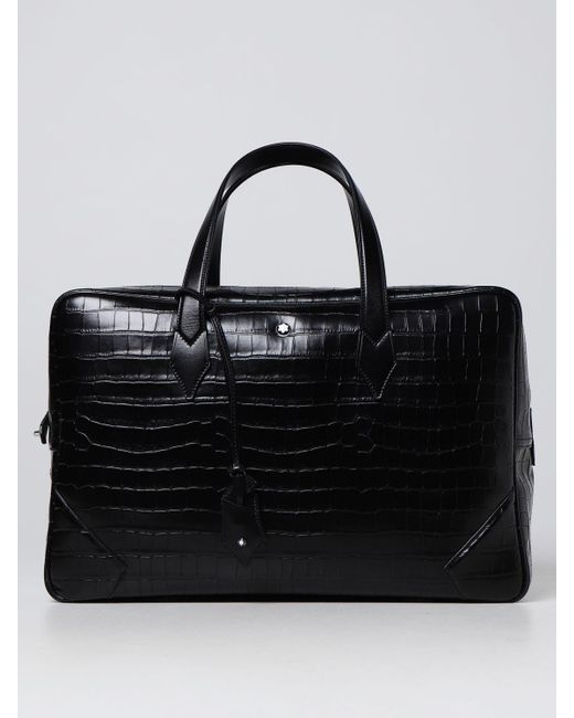 Montblanc Travel Bag in Black for Men Lyst
