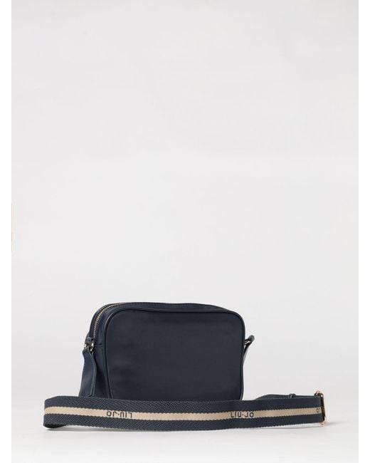 Liu Jo Blue Fabric Shoulder Bag