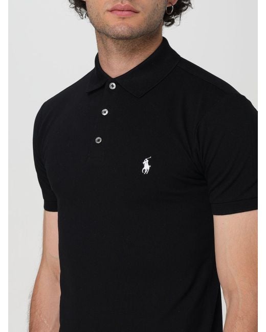 T-shirt Polo Ralph Lauren pour homme en coloris Black