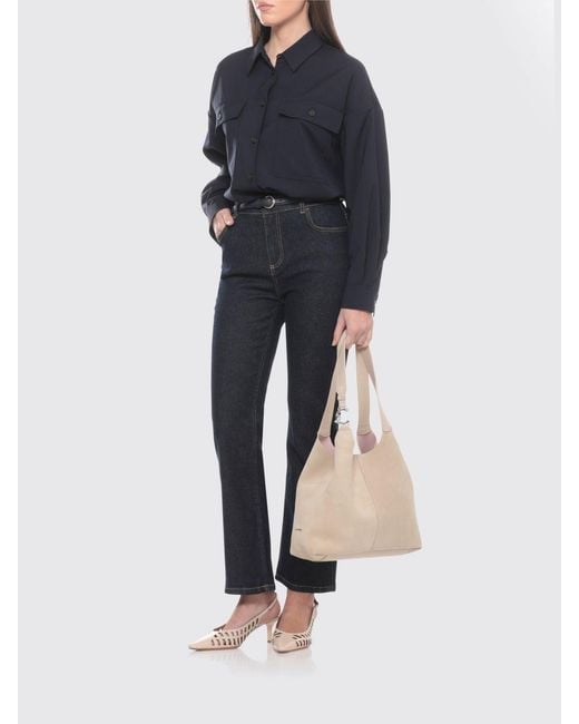 Coccinelle Natural C-Easy Suede Bag