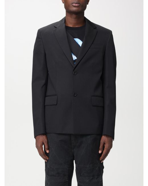 Off-White c/o Virgil Abloh Blue Jacket for men