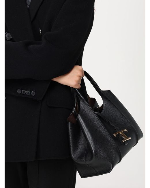 Tod's Black Schultertasche Damen