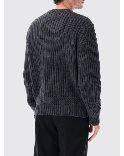 A.P.C. Blue Crew Neck Jumper for men