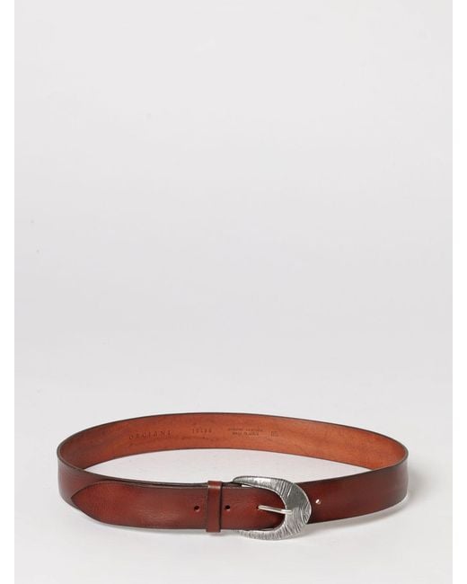 Orciani Brown Leather Belt
