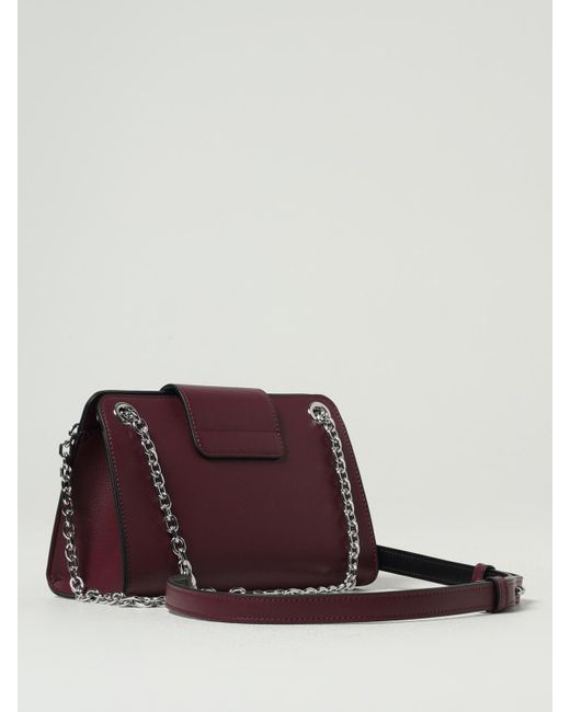Borsa A Tracolla Con Logo di ARMANI EXCHANGE in Purple
