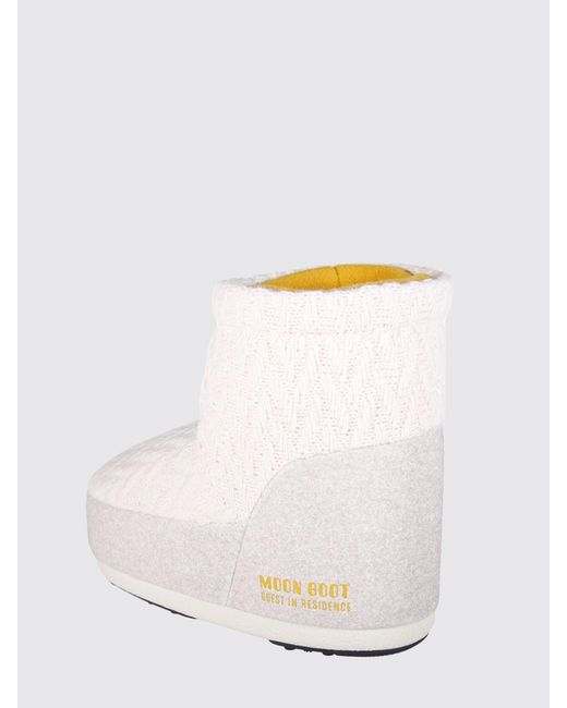 Moon Boot White Icon Low Guest