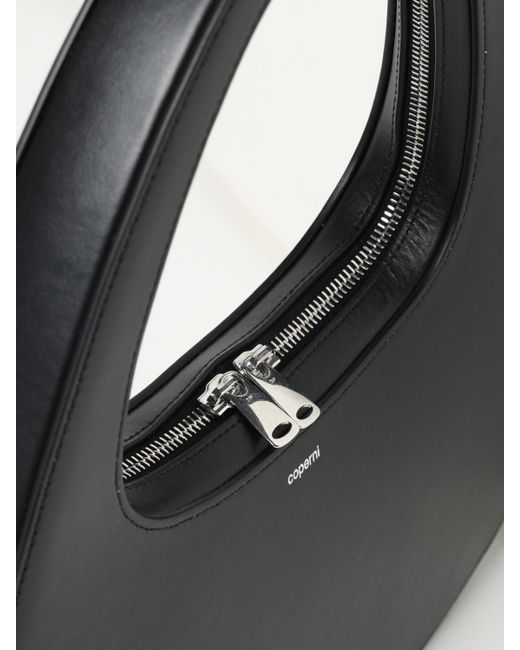 Borsa Baguette Swipe di Coperni in Black