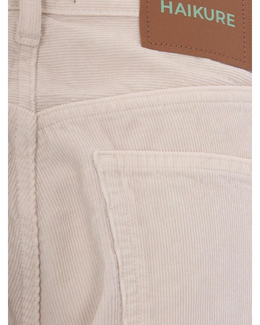 Haikure Natural Bethany Wide-Leg Trousers