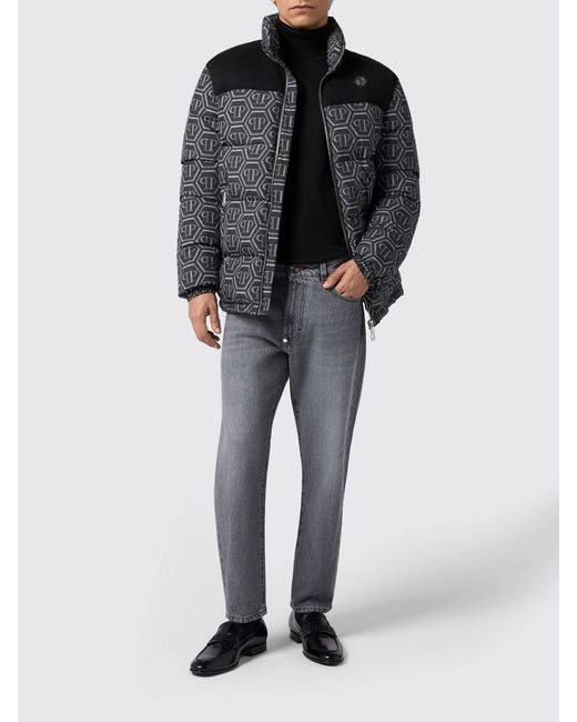 Philipp Plein Gray Jeans for men