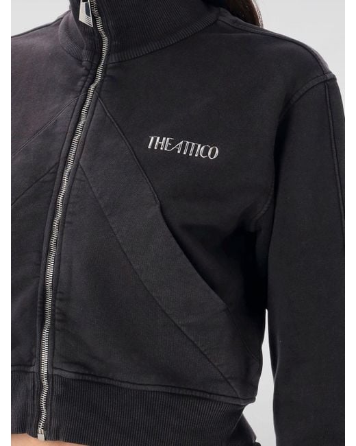 The Attico Black Sweatshirt