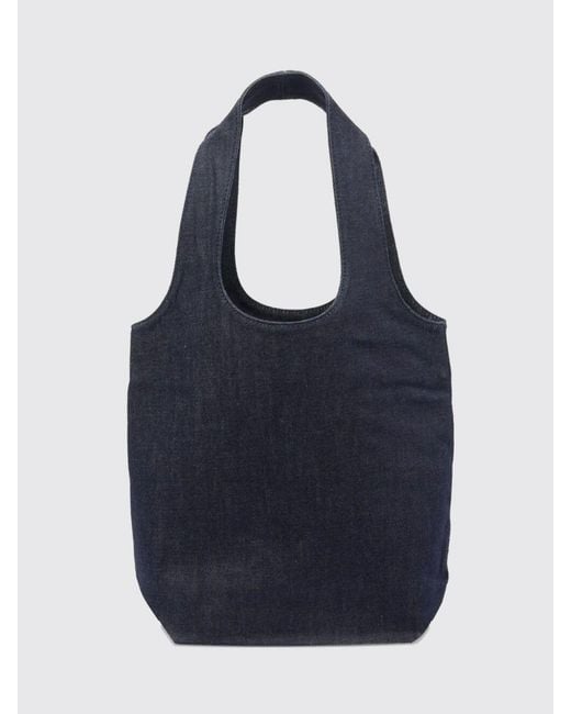 A.P.C. Blue Ninon Small Tote Bag