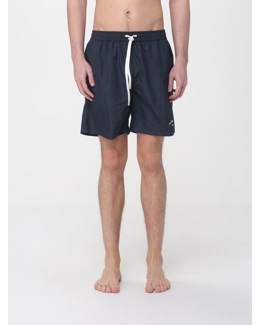 Eleventy Blue Polyester Swimsuit for men