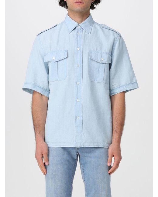 Barena Blue Shirt for men