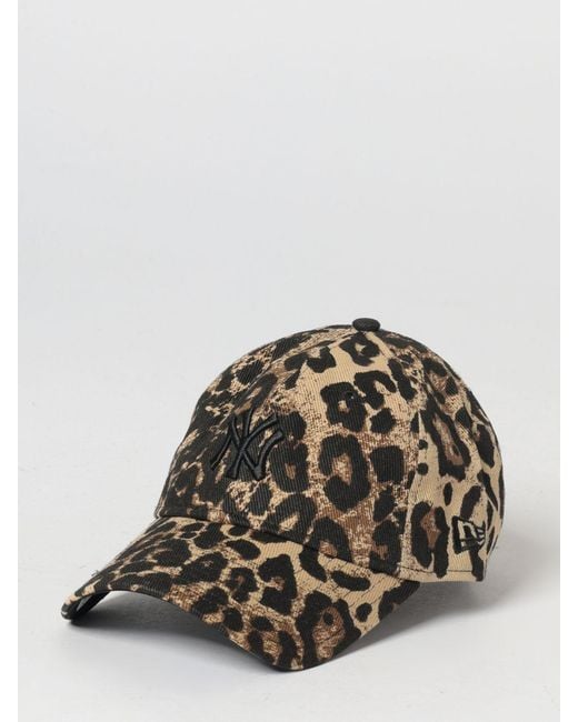 KTZ Multicolor 9Twenty Ny Yankees Animal Print Cotton Cap With Embroidered Logo
