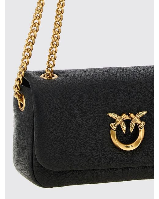 Pinko White Shoulder Bag