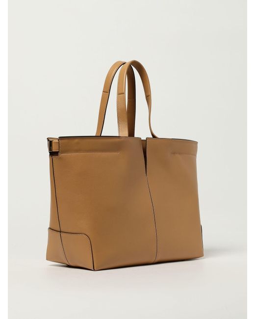 Tod's Natural Schultertasche Damen