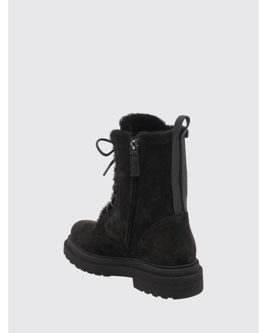 Brunello Cucinelli Black Boots