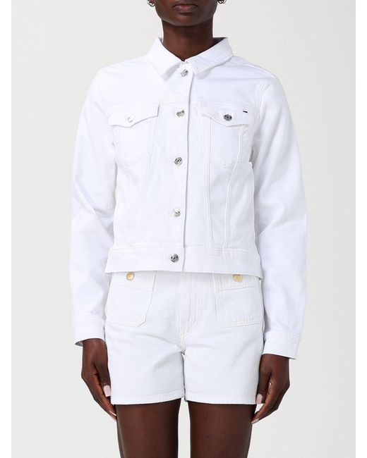 Tommy Hilfiger White Denim Jacket