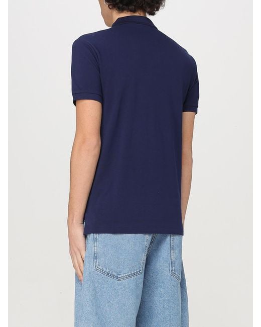Polo Ralph Lauren Blue Custom Slim Fit Polo Shirt for men