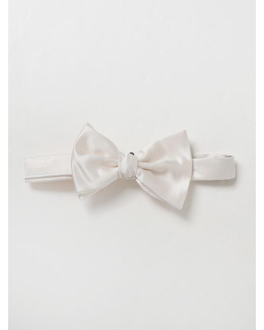 Emporio Armani Natural Silk Bow Tie for men