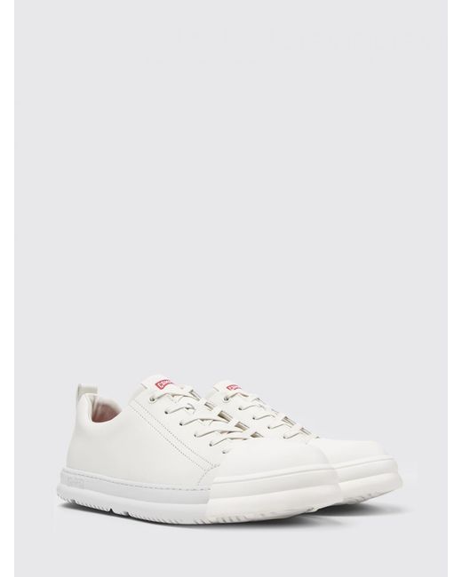 Camper White Junction Runner Leather Sneakers for men