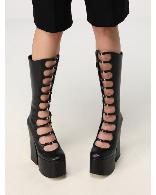 Marc Jacobs Black The Kiki Leather Boots