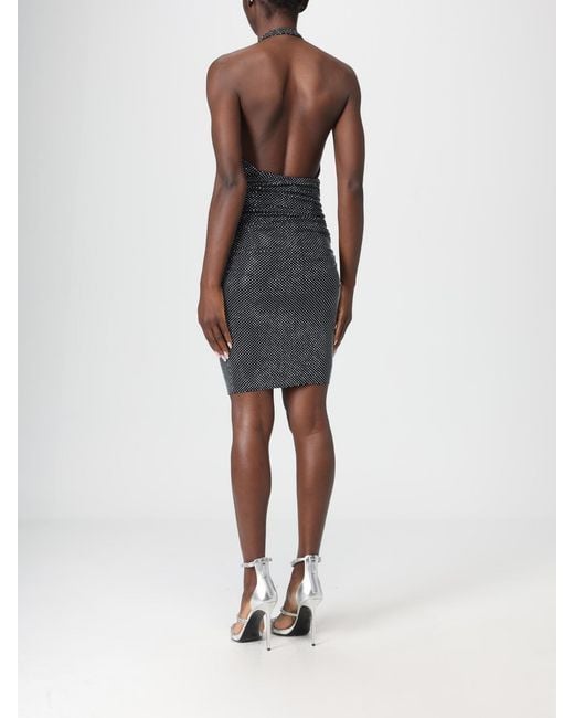 Alexandre Vauthier Blue Rhinestone Dress