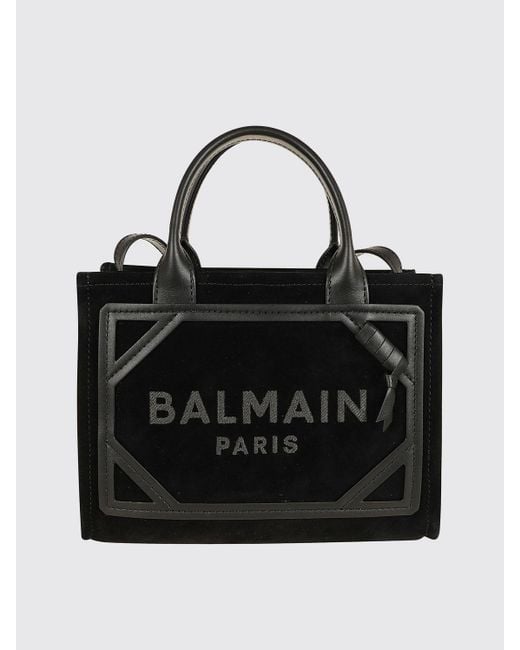 Balmain Black Schultertasche Damen