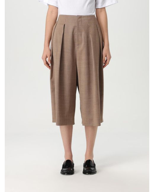 Philosophy Di Lorenzo Serafini Natural Pleated Pants