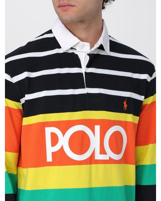 Polo in cotone di Polo Ralph Lauren in Multicolor da Uomo