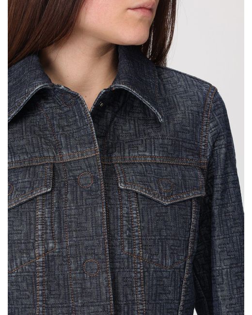 Fendi Blue Denim Jacket