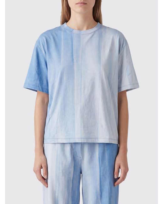 Loewe Blue Gradient Cotton Blend T-Shirts