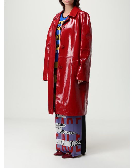 Veste Femme Moschino en coloris Red