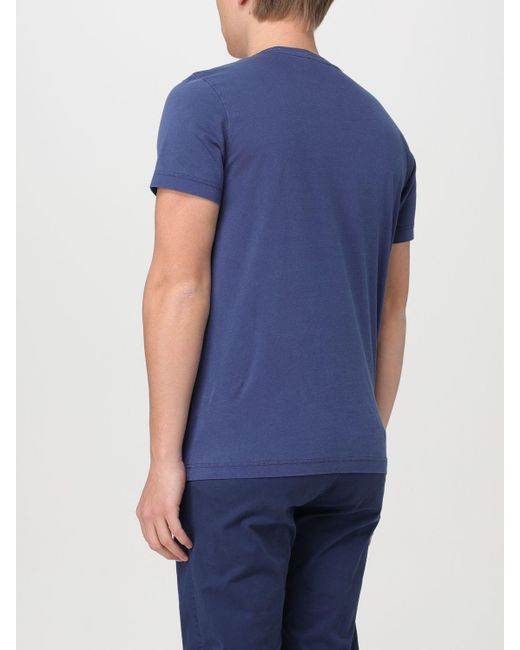 T-shirt Fay pour homme en coloris Blue