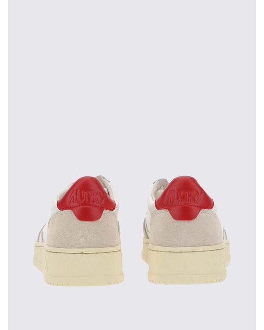 Autry Red Medalist Sneakers for men