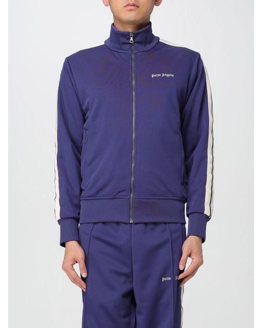 Sudadera Hombre Palm Angels de hombre de color Blue