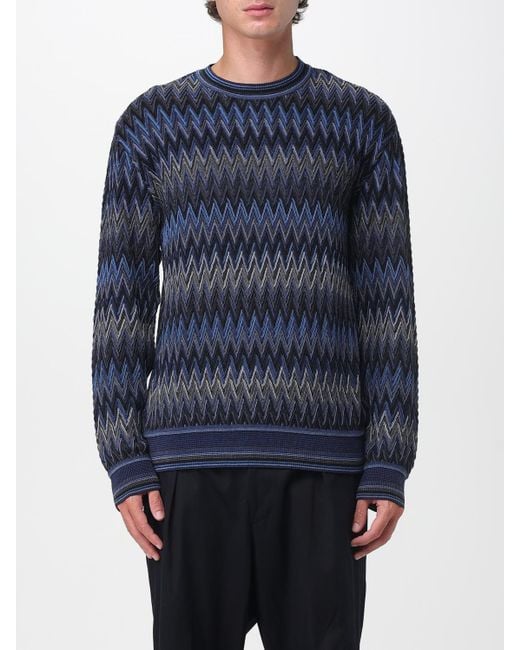 Missoni Blue Cardigan for men