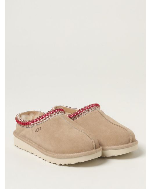 Ugg Natural Tasman Ii Suede Clogs