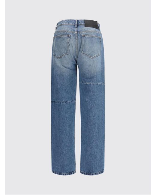 MM6 by Maison Margiela Blue Straight Denim Jeans for men