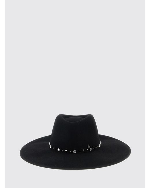 Maison Michel Black Hat