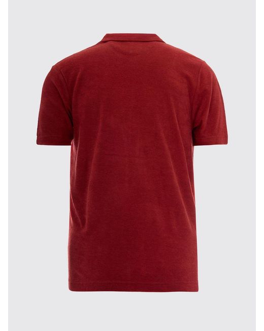 Polo De Algodón Mc2 Saint Barth de hombre de color Red