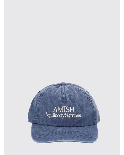 Cappello Da Baseball di AMISH in Blue da Uomo