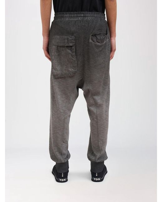 Thom Krom Black Cotton And Linen Jogging Trousers for men