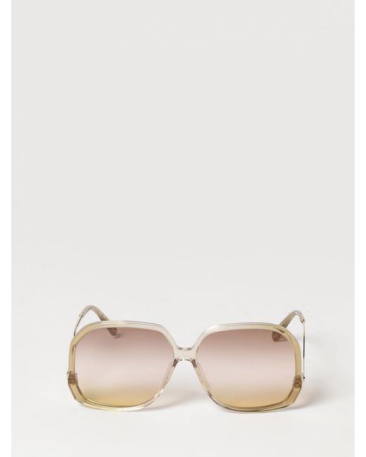 Chloé Natural ChloÉ Cat-Eye Butterfly Sunglasses