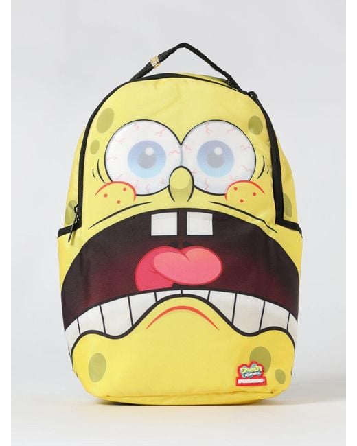 Sprayground Yellow Backpack for men