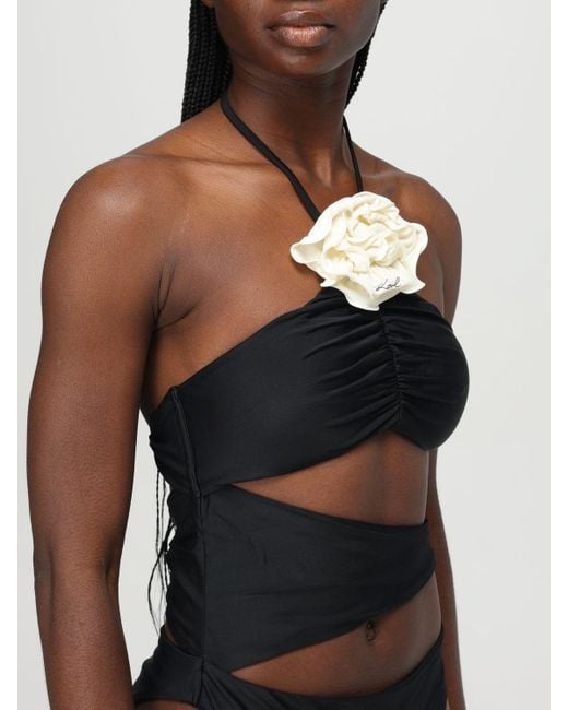 Karl Lagerfeld Black Swimsuit