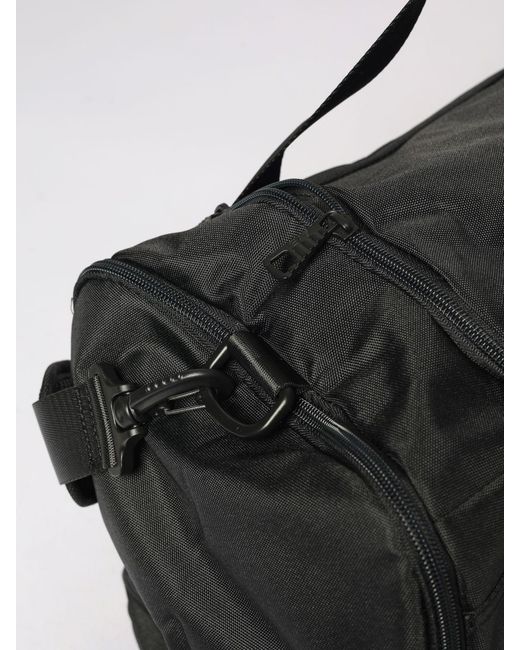 EA7 Black Train Core Polyester Duffle Bag With Logo for men