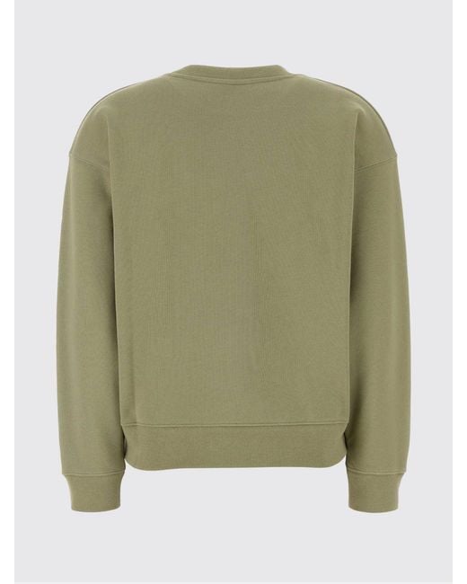 Maison Kitsuné Green Maison KitsunÉ Cotton Crew Neck Sweatshirt
