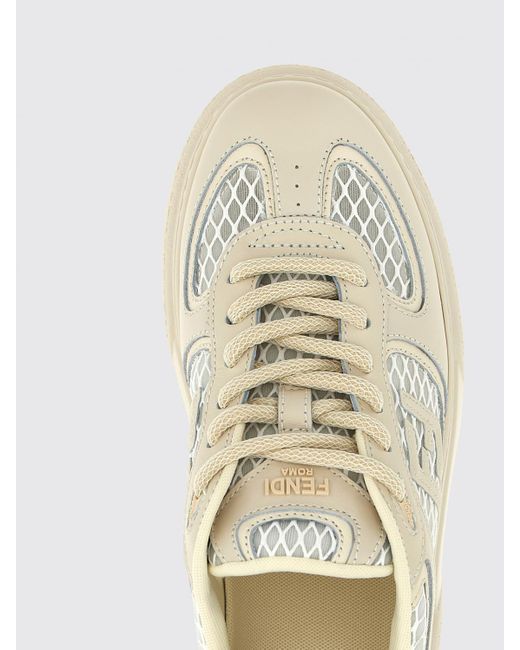 Sneakers Platform di Fendi in Natural